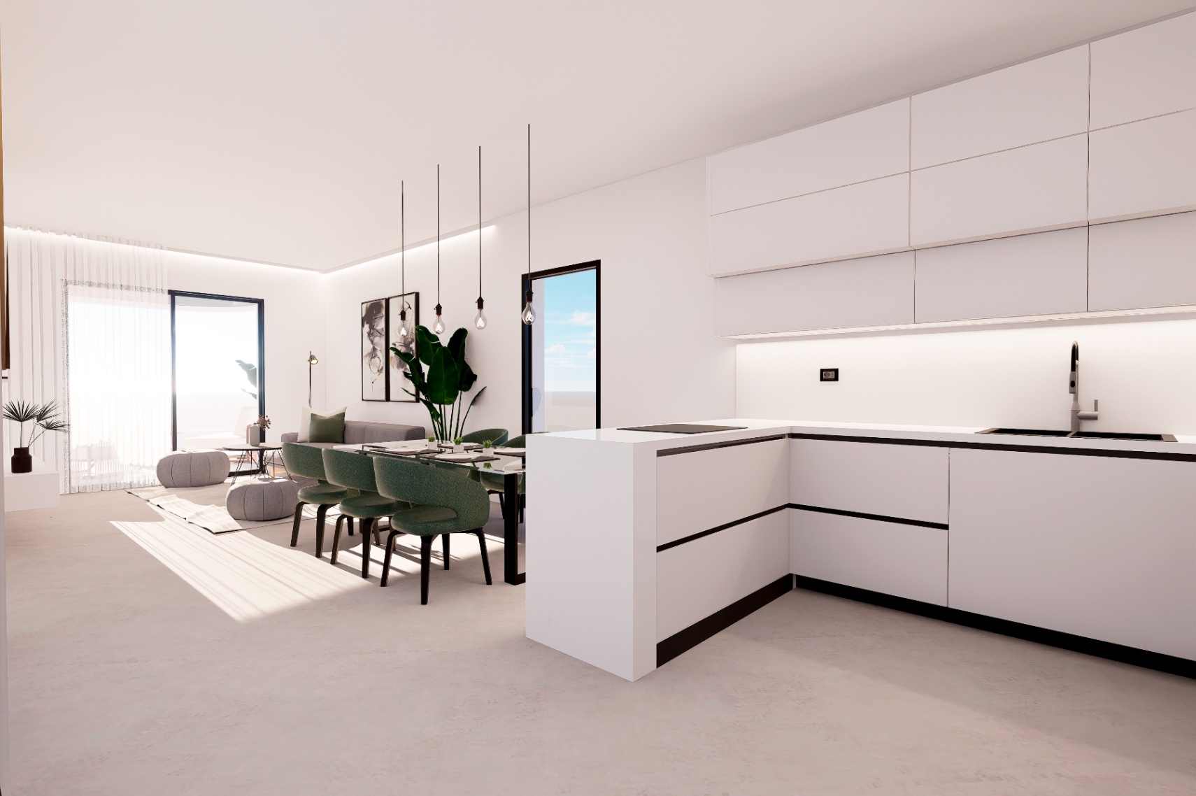Nuevo proyecto de apartamentos en Finestrat