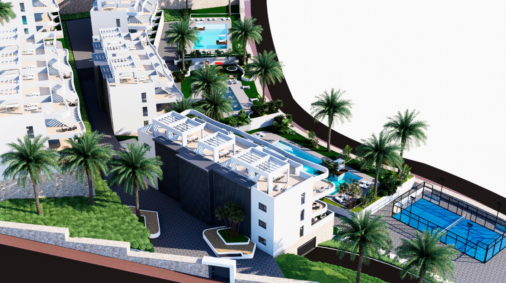 Nuevo proyecto de apartamentos en Finestrat