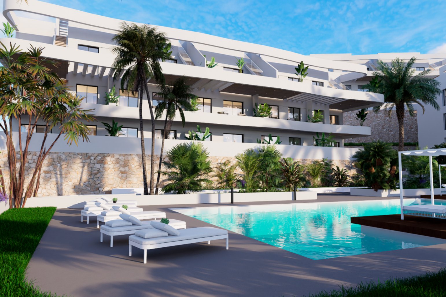 Nuevo proyecto de apartamentos en Finestrat