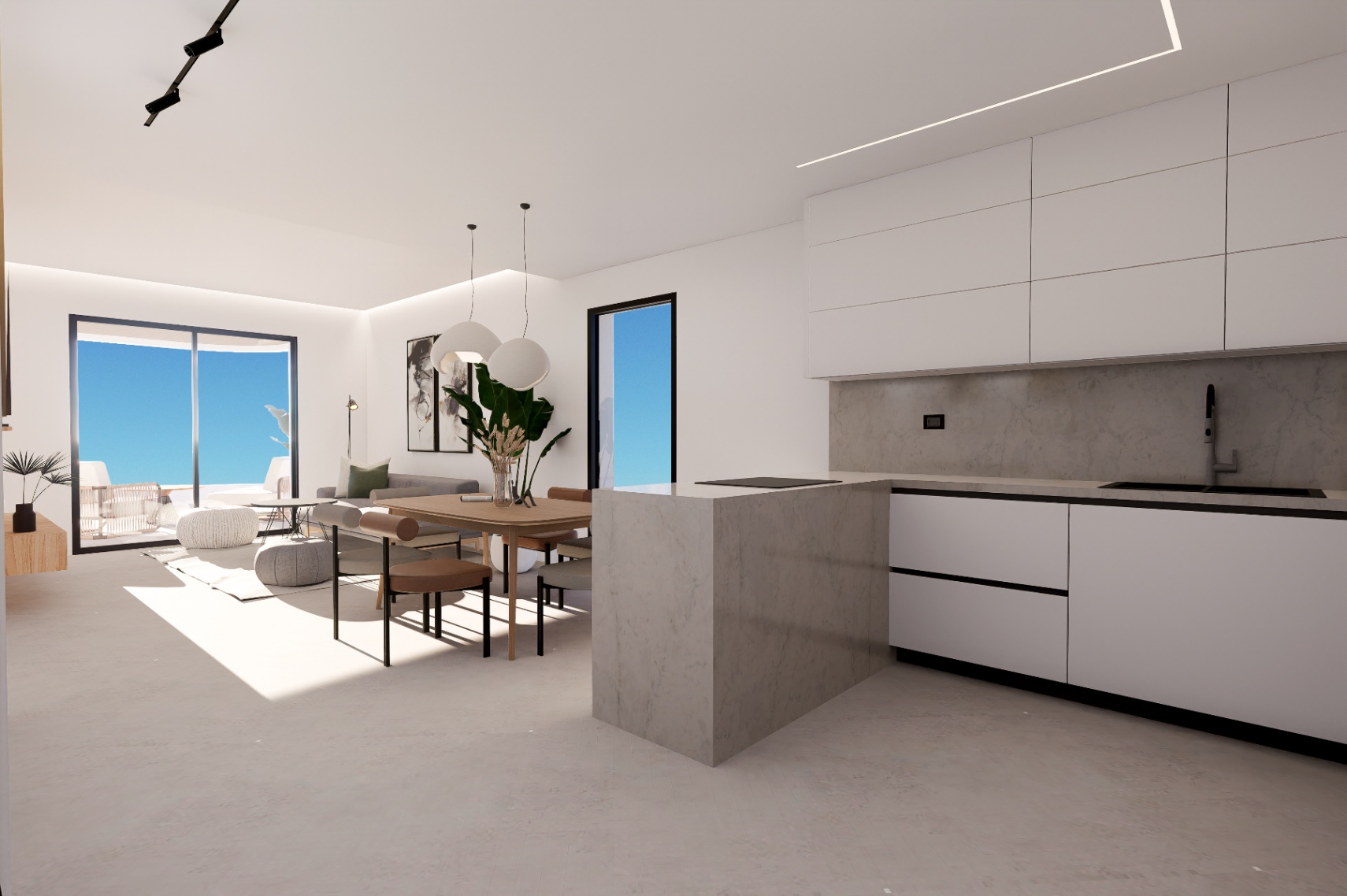 Nuevo proyecto de apartamentos en Finestrat