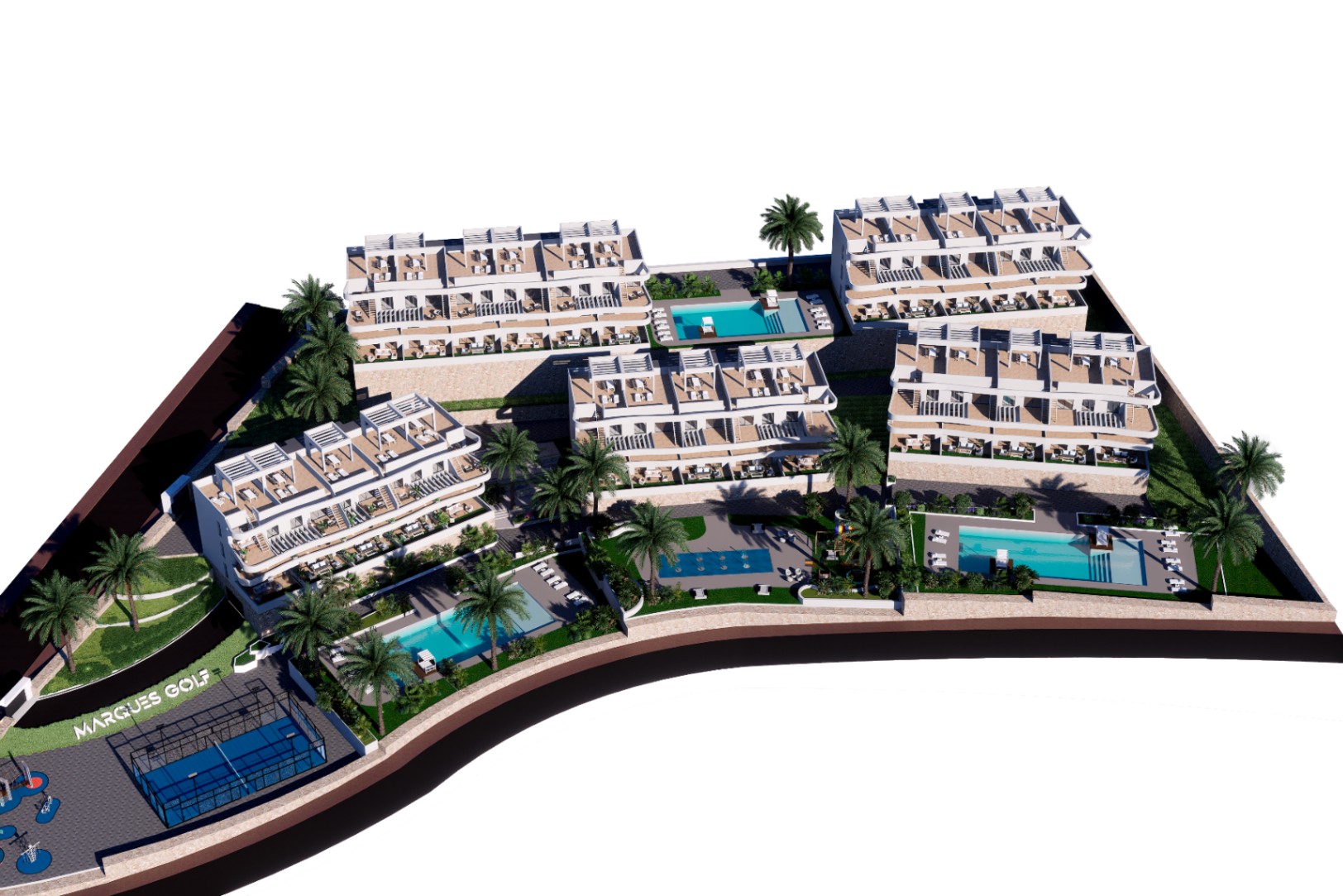 Nuevo proyecto de apartamentos en Finestrat