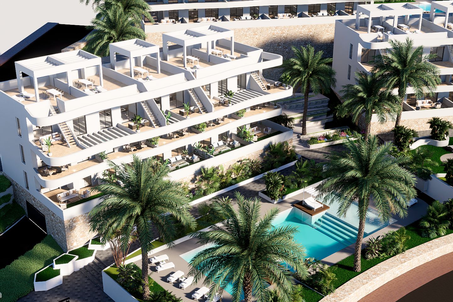 Nuevo proyecto de apartamentos en Finestrat