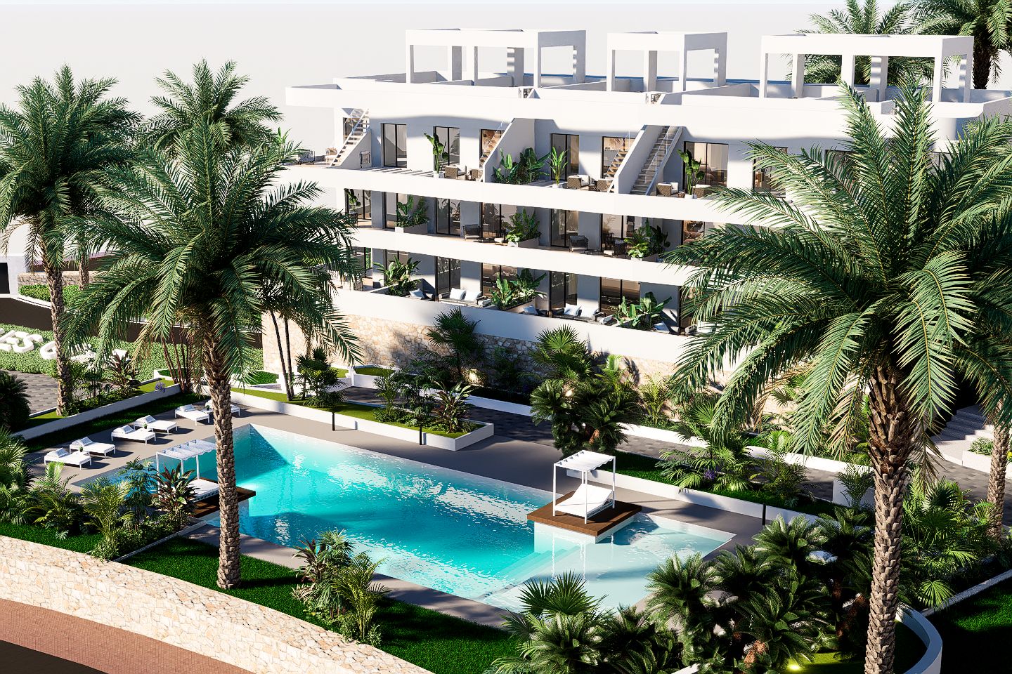 Nuevo proyecto de apartamentos en Finestrat