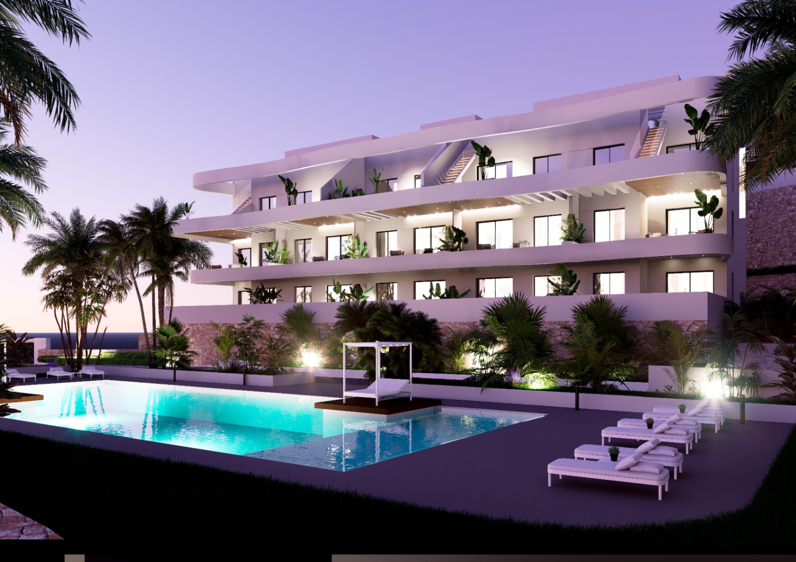 Nuevo proyecto de apartamentos en Finestrat