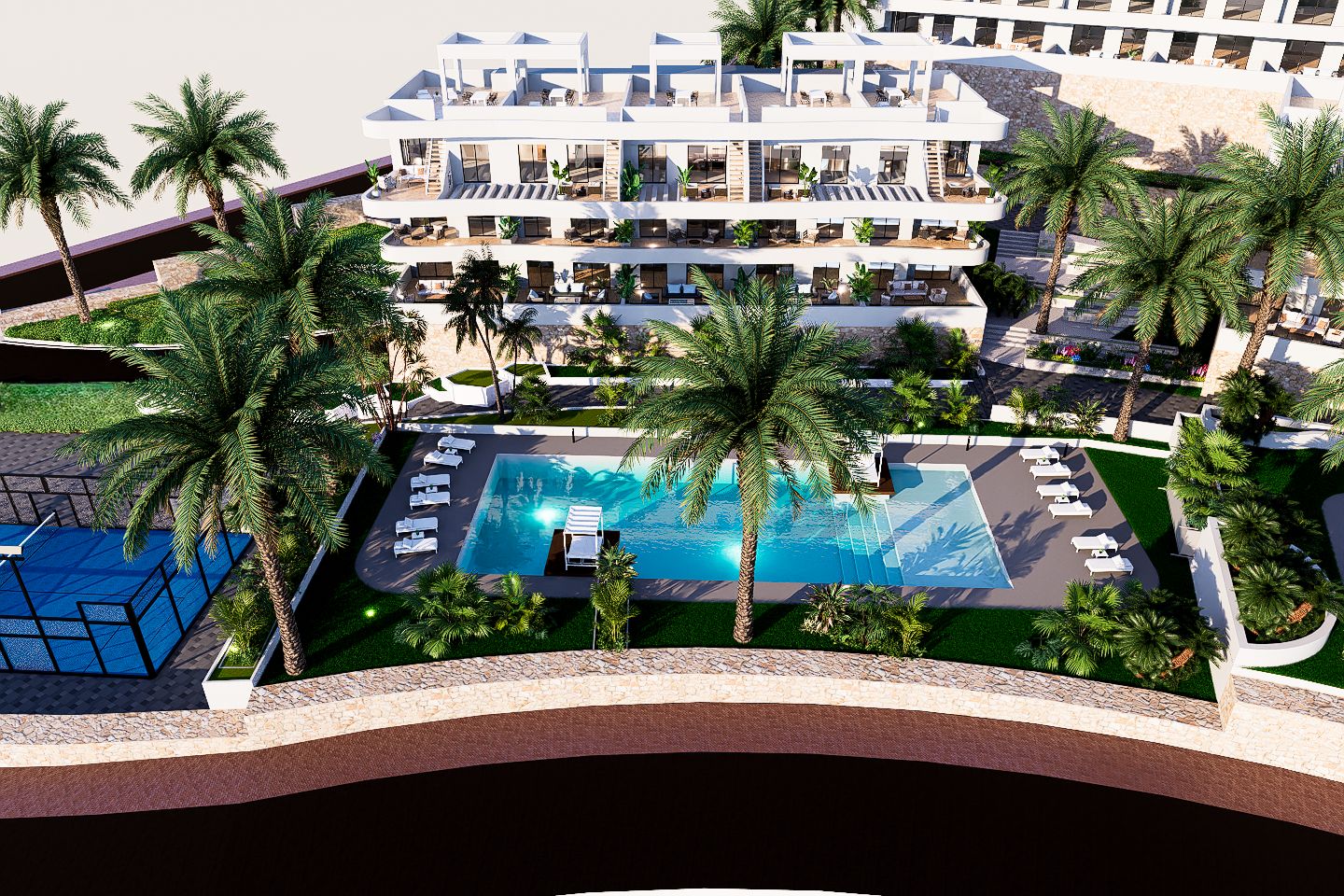Nuevo proyecto de apartamentos en Finestrat