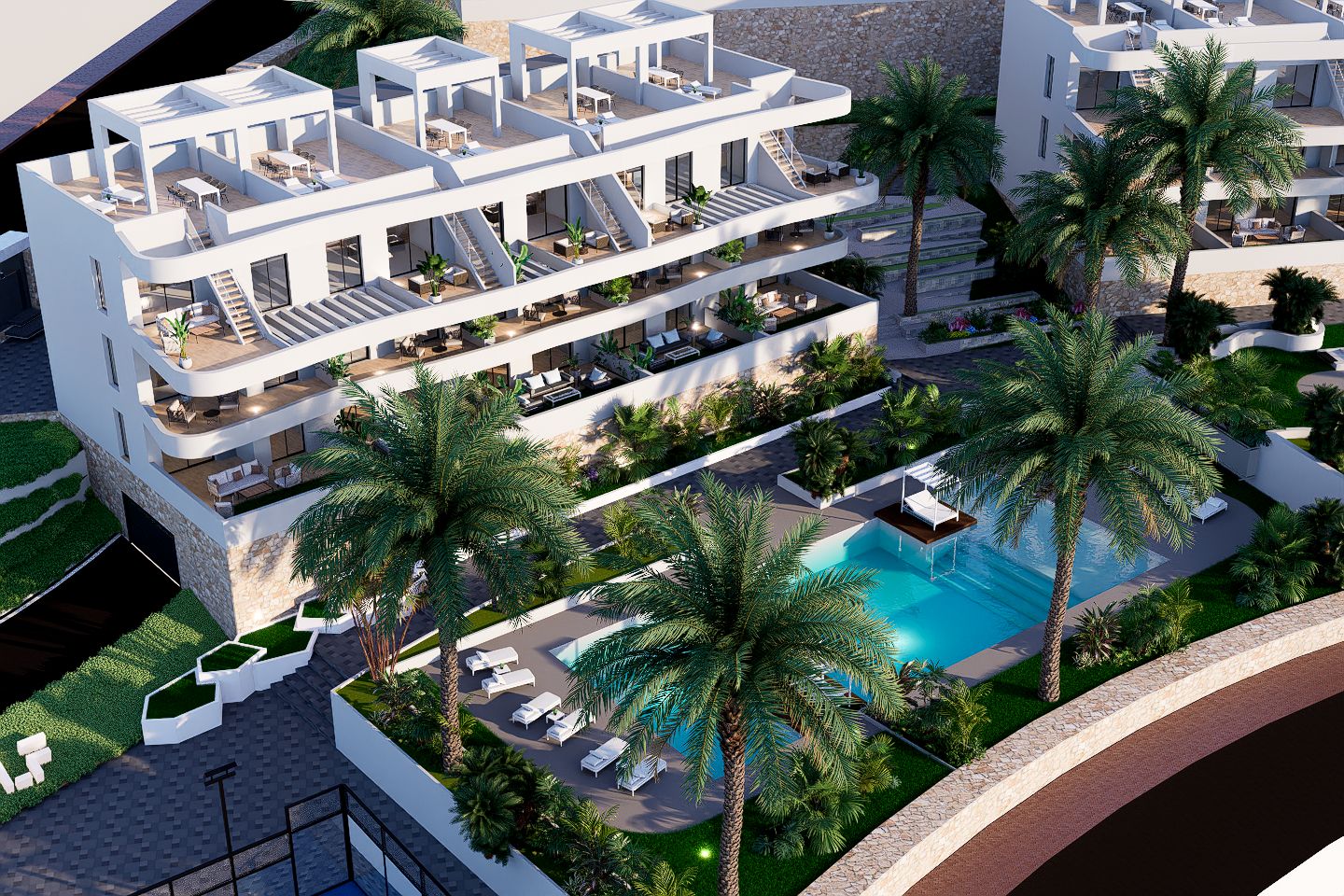 Nuevo proyecto de apartamentos en Finestrat
