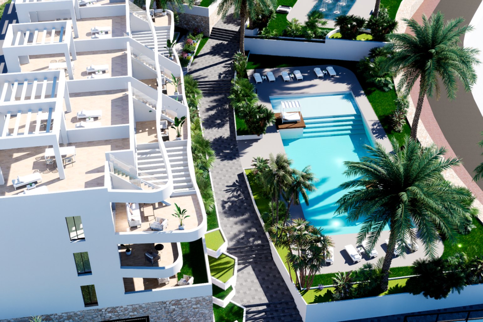 Nuevo proyecto de apartamentos en Finestrat