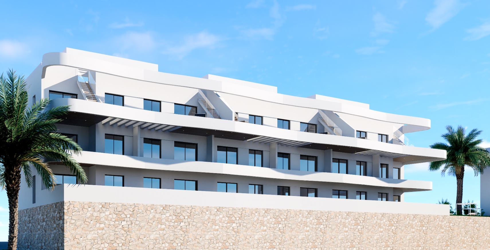 Nuevo proyecto de apartamentos en Finestrat