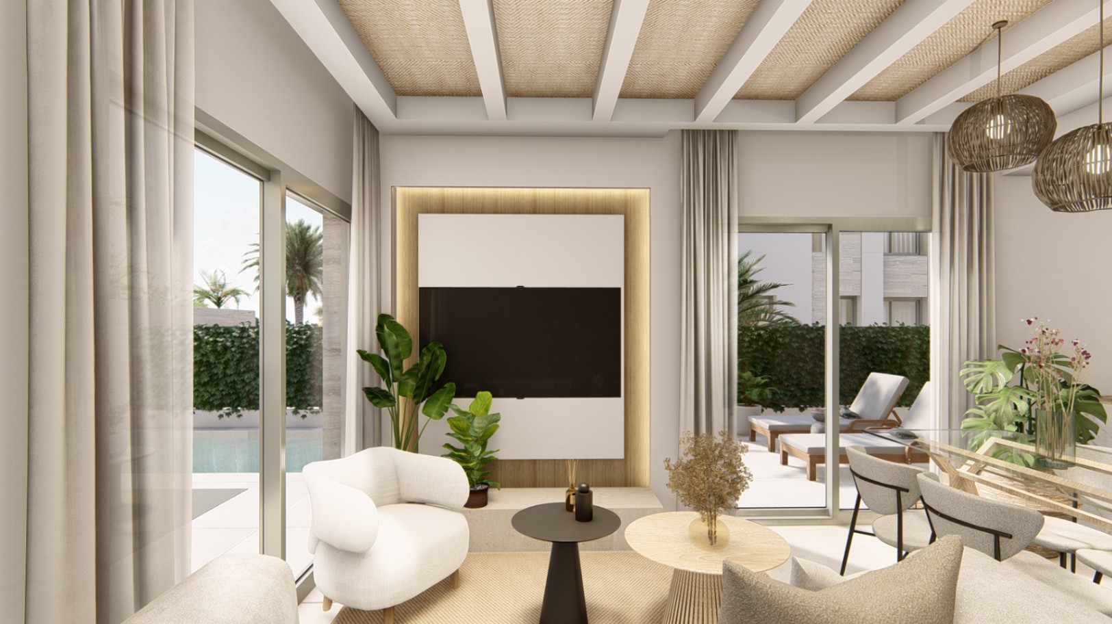 Nuevo complejo  de 28 elegantes casas semi-adosadas en Cuidad Quesada