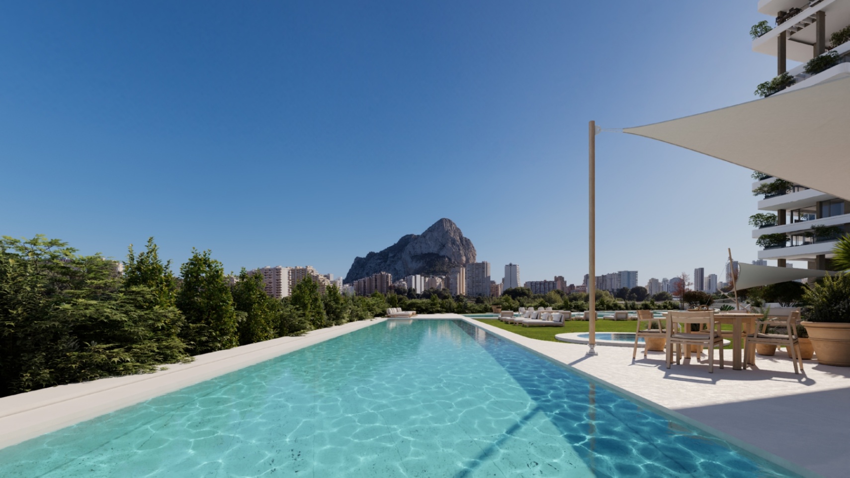 El lujo urbano conectado con el mar en Calpe