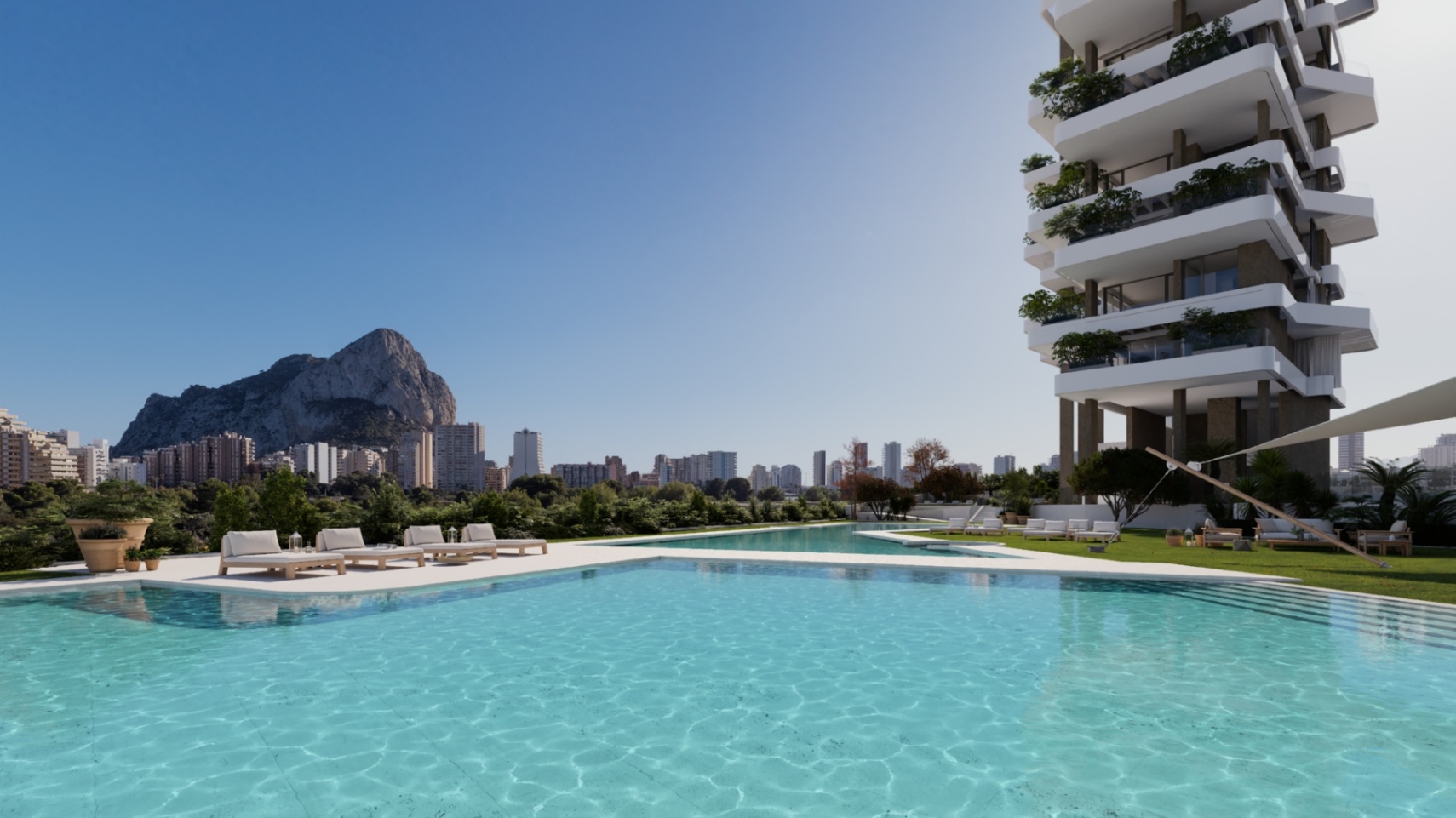 El lujo urbano conectado con el mar en Calpe