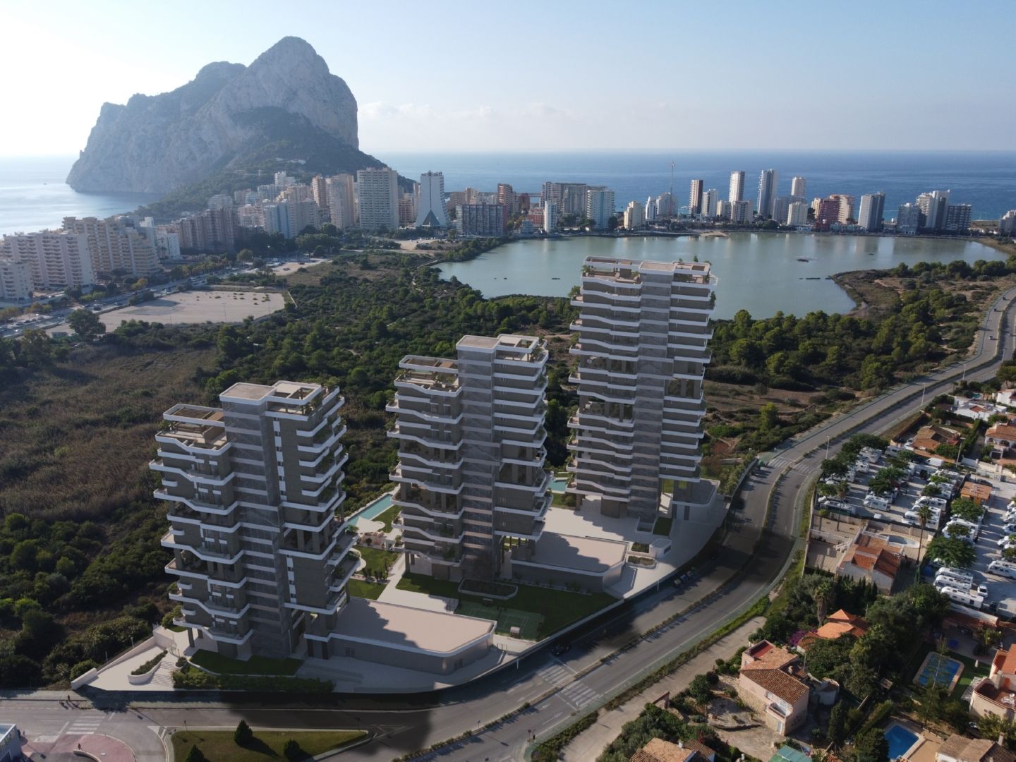 El lujo urbano conectado con el mar en Calpe