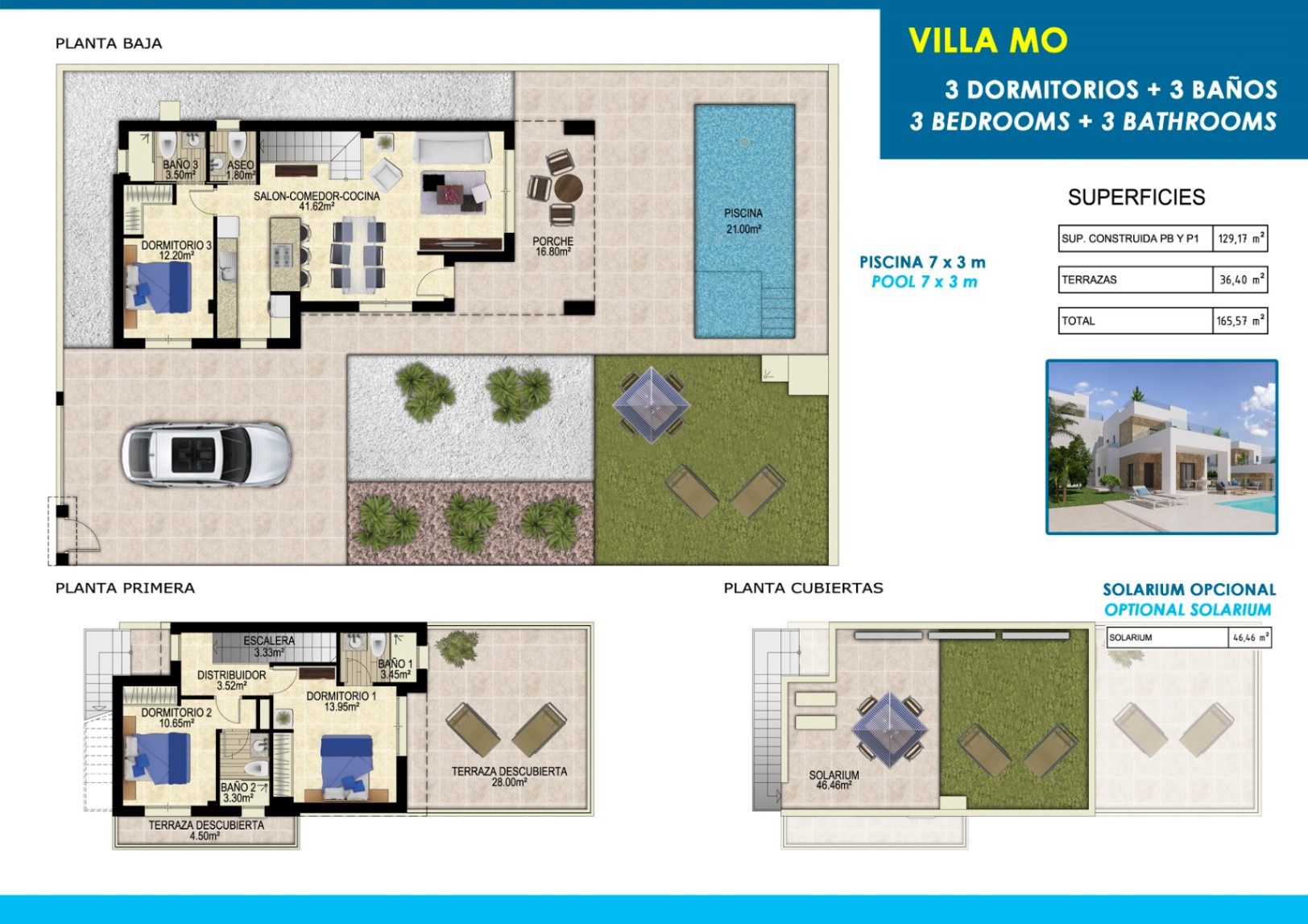 Nueva promoción de villas independientes en Polop
