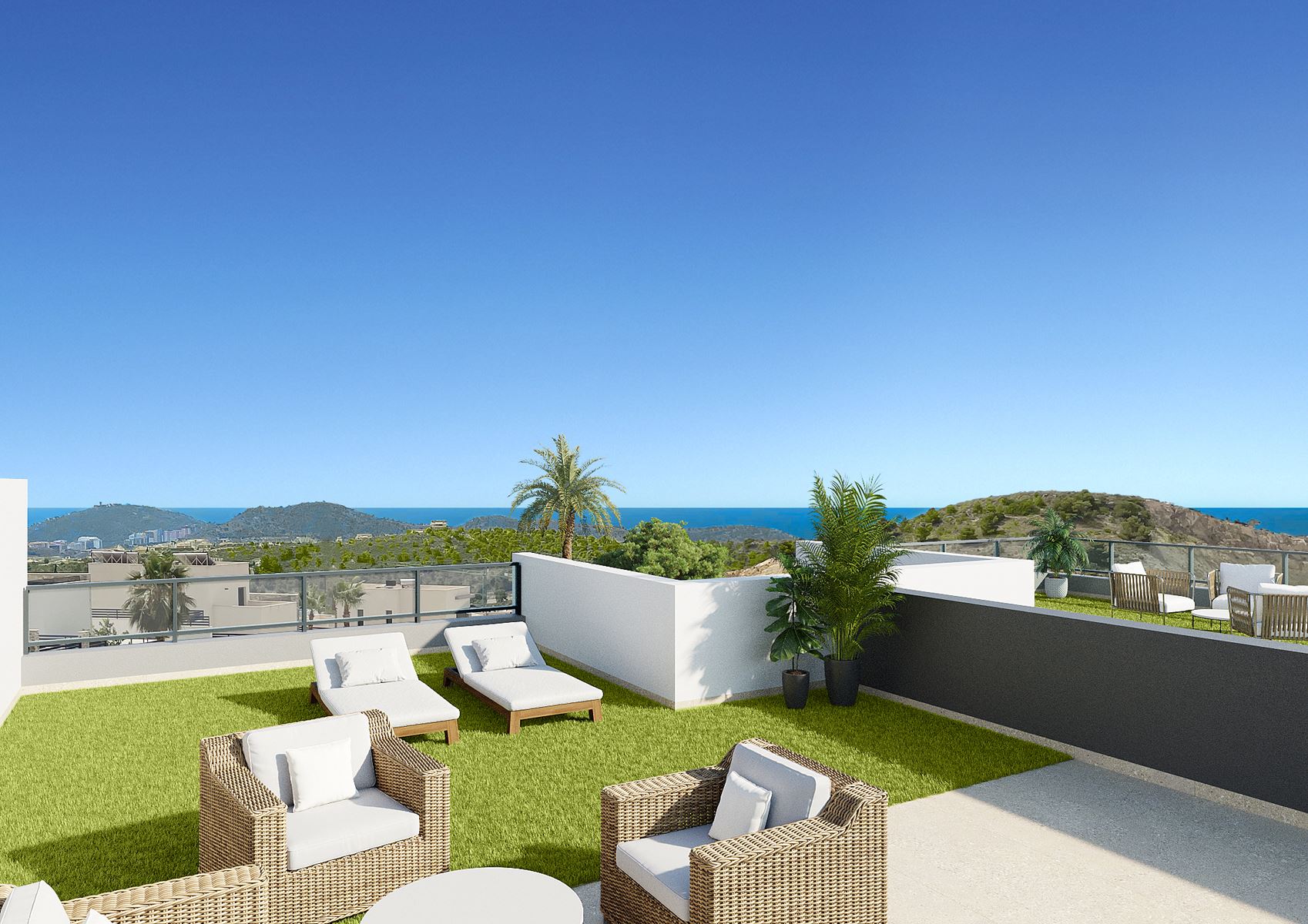 Town Houses for Sale in Balcon de Finestrat, Alicante