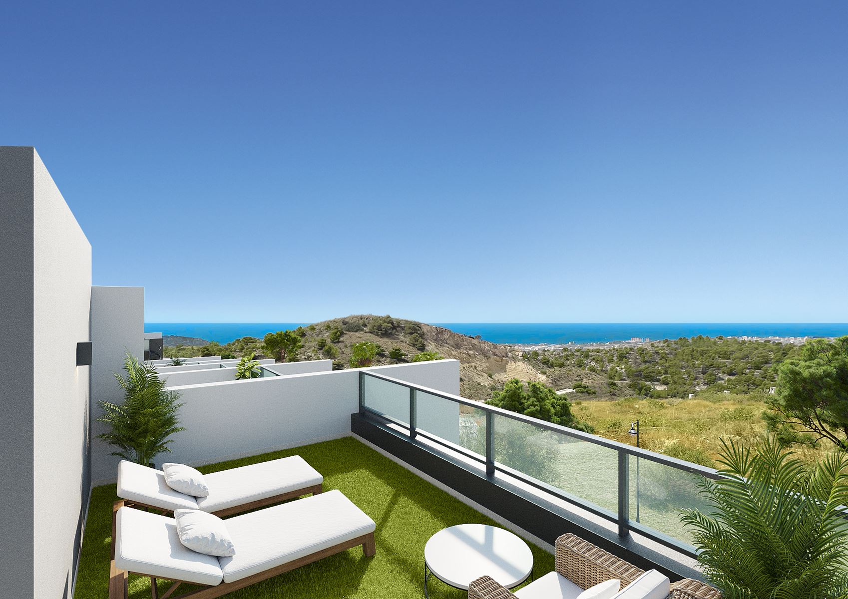 Town Houses for Sale in Balcon de Finestrat, Alicante