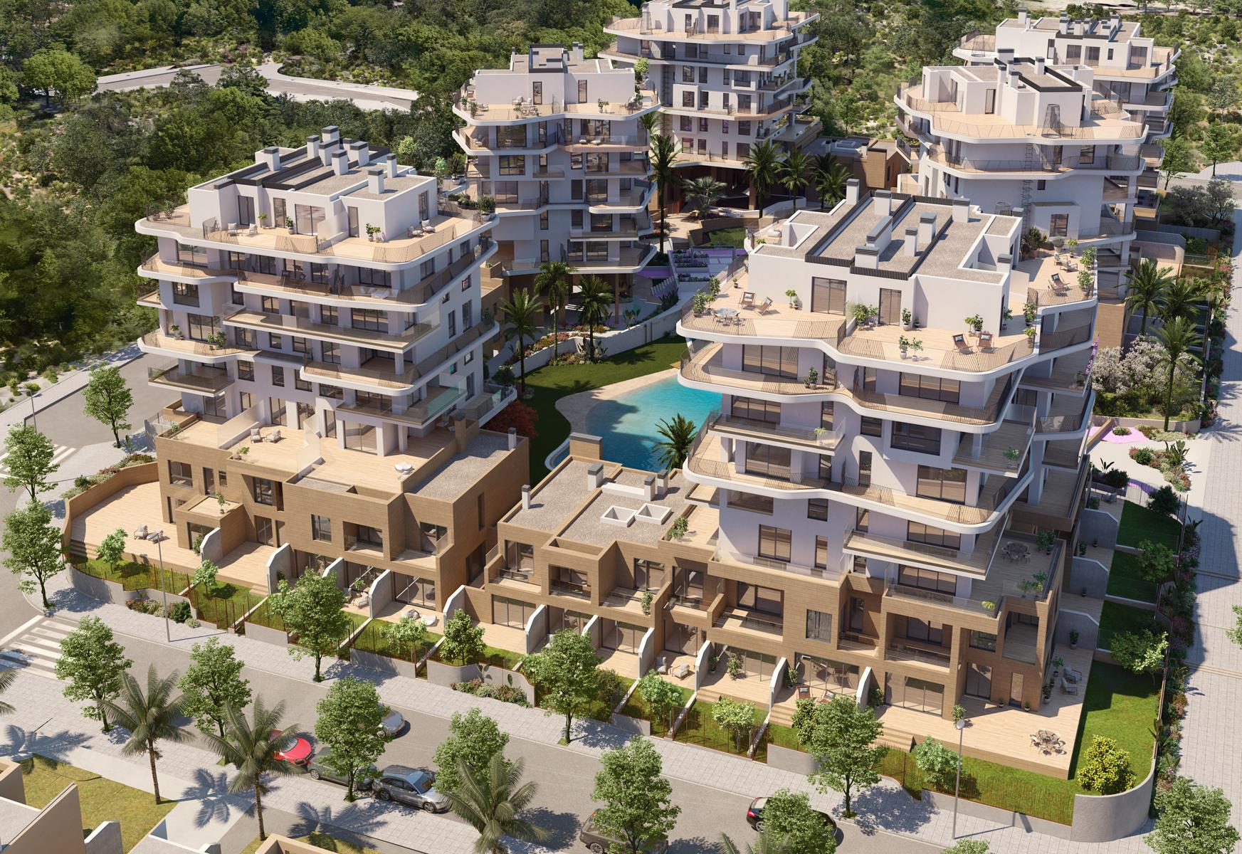 Appartement te koop in Torres, Villajoyosa, Alicante