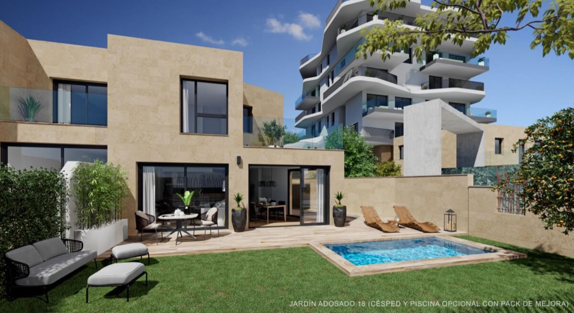 Appartement te koop in Torres, Villajoyosa, Alicante