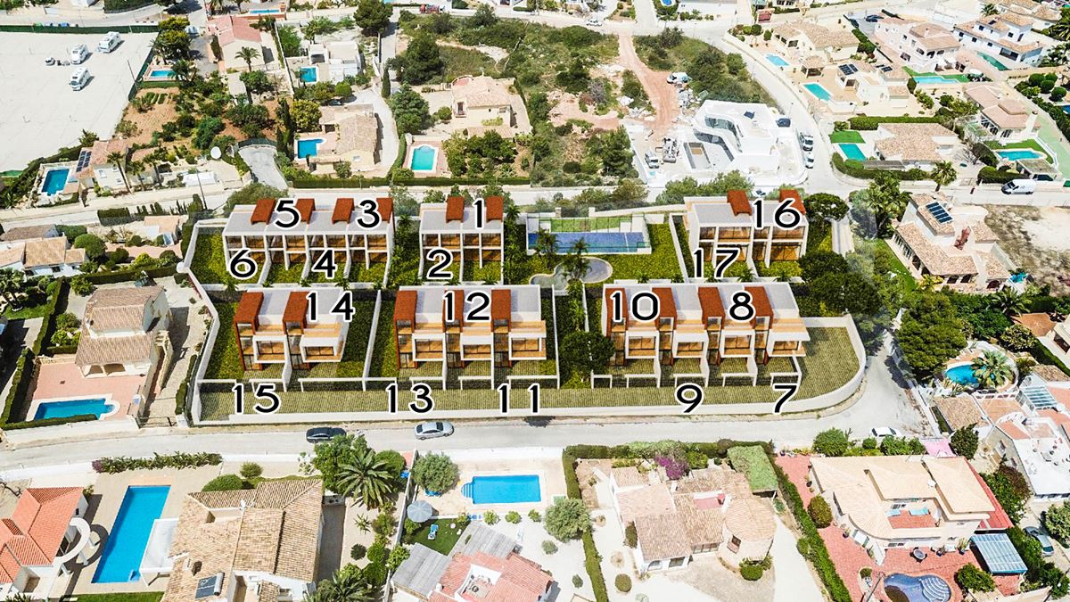 Geschakelde woningen Te koop in Calpe