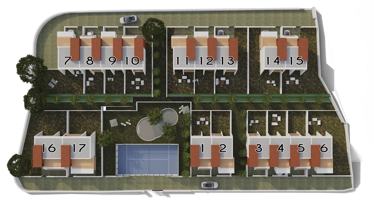 Geschakelde woningen Te koop in Calpe