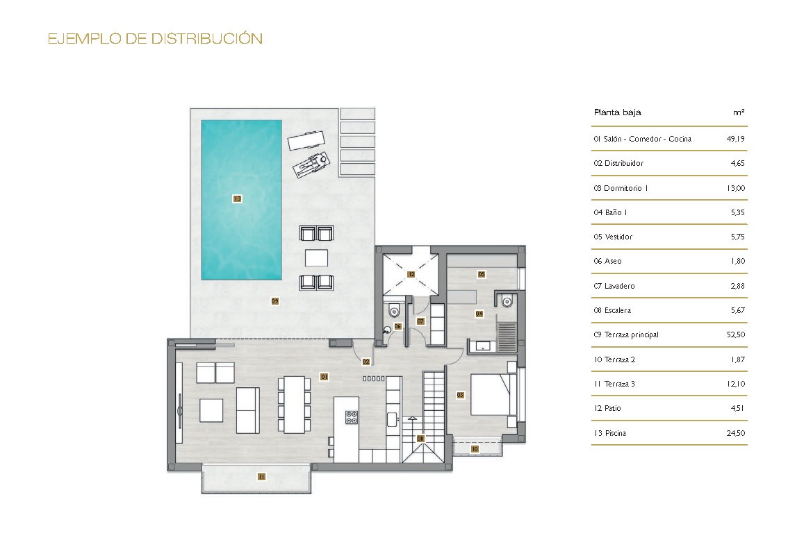 Villa en venta Campo de Golf en Orihuela Costa, Alicante