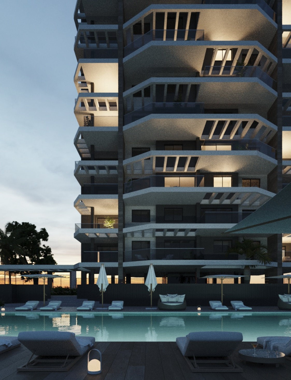 Nowe apartamenty w Calpe, Alicante