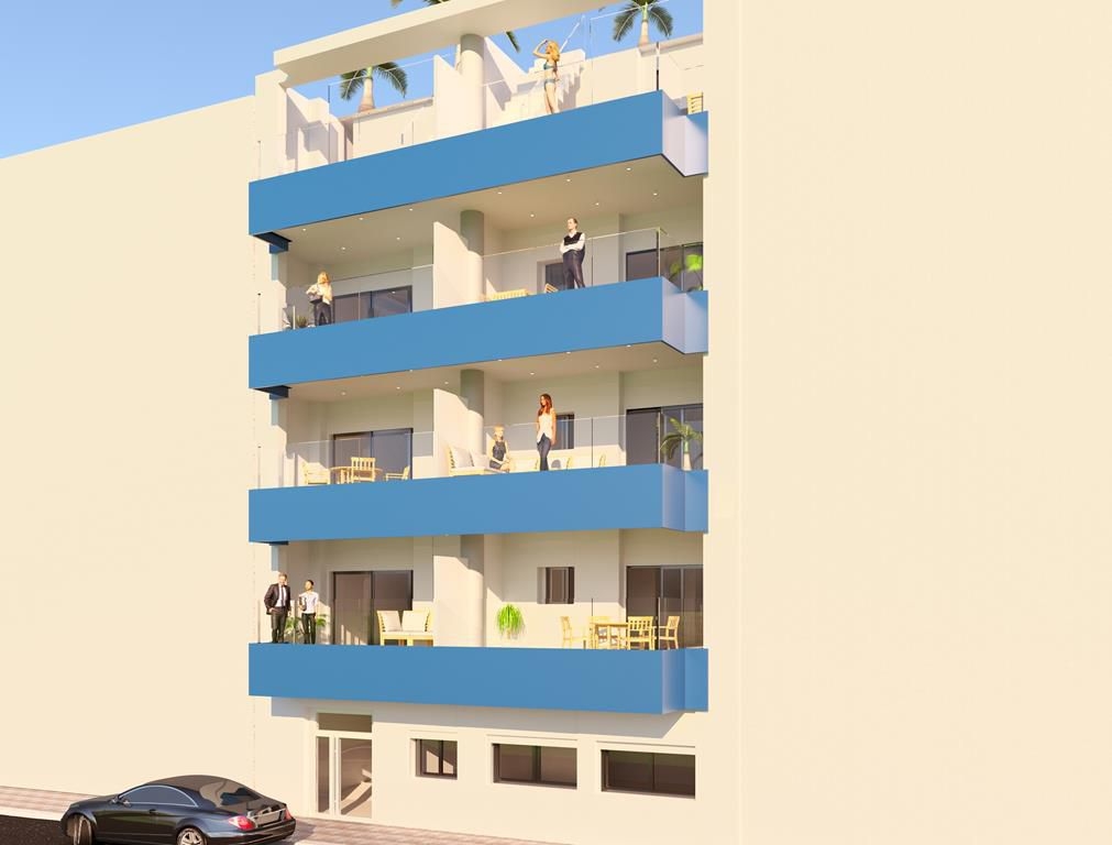 Apartamento na Sprzedaż na Playa del Cura, Torrevieja, Alicante