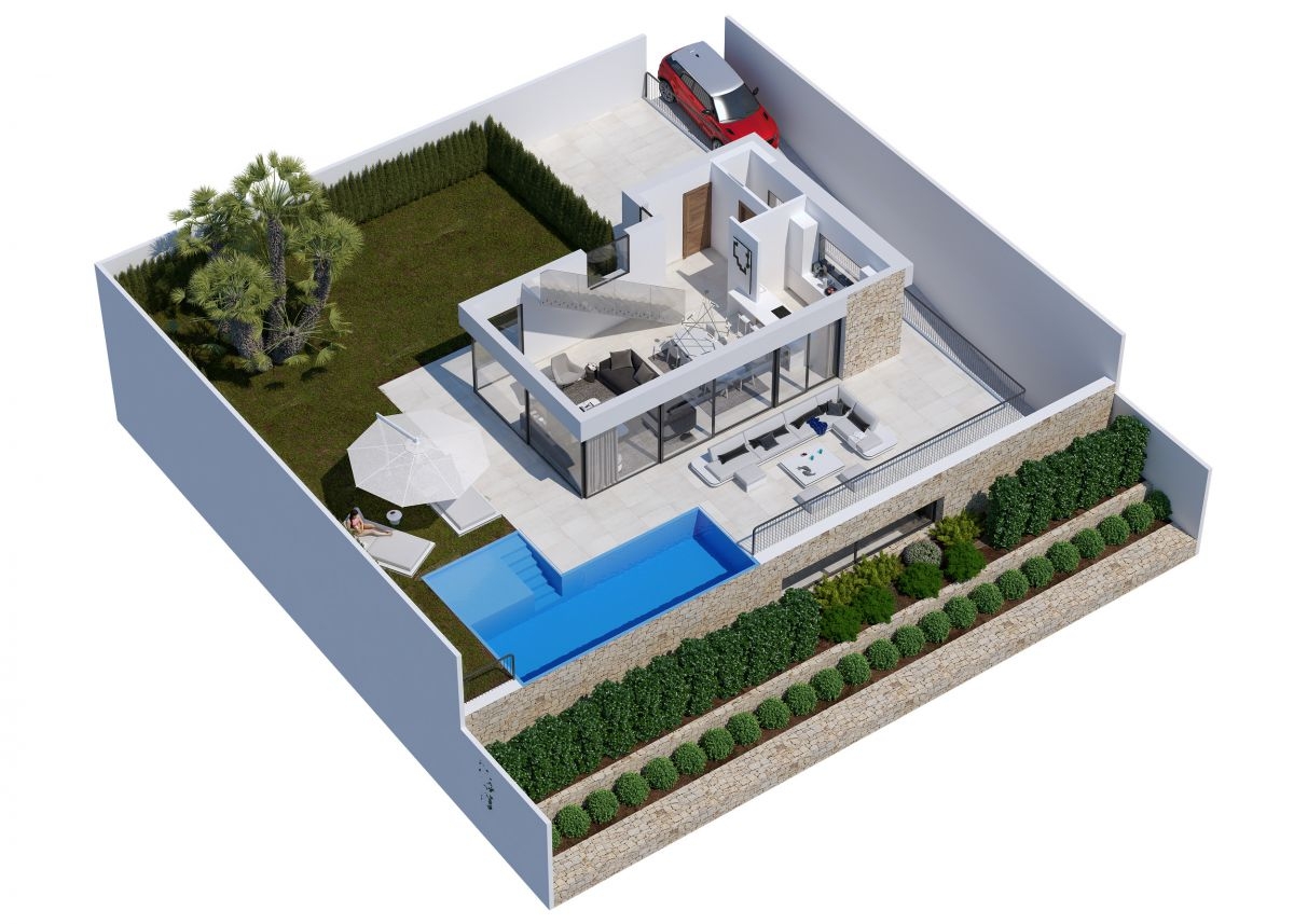 Villa en Venta en Sierra Cortina, Finestrat, Alicante