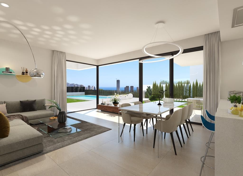 Villa en Venta en Sierra Cortina, Finestrat, Alicante