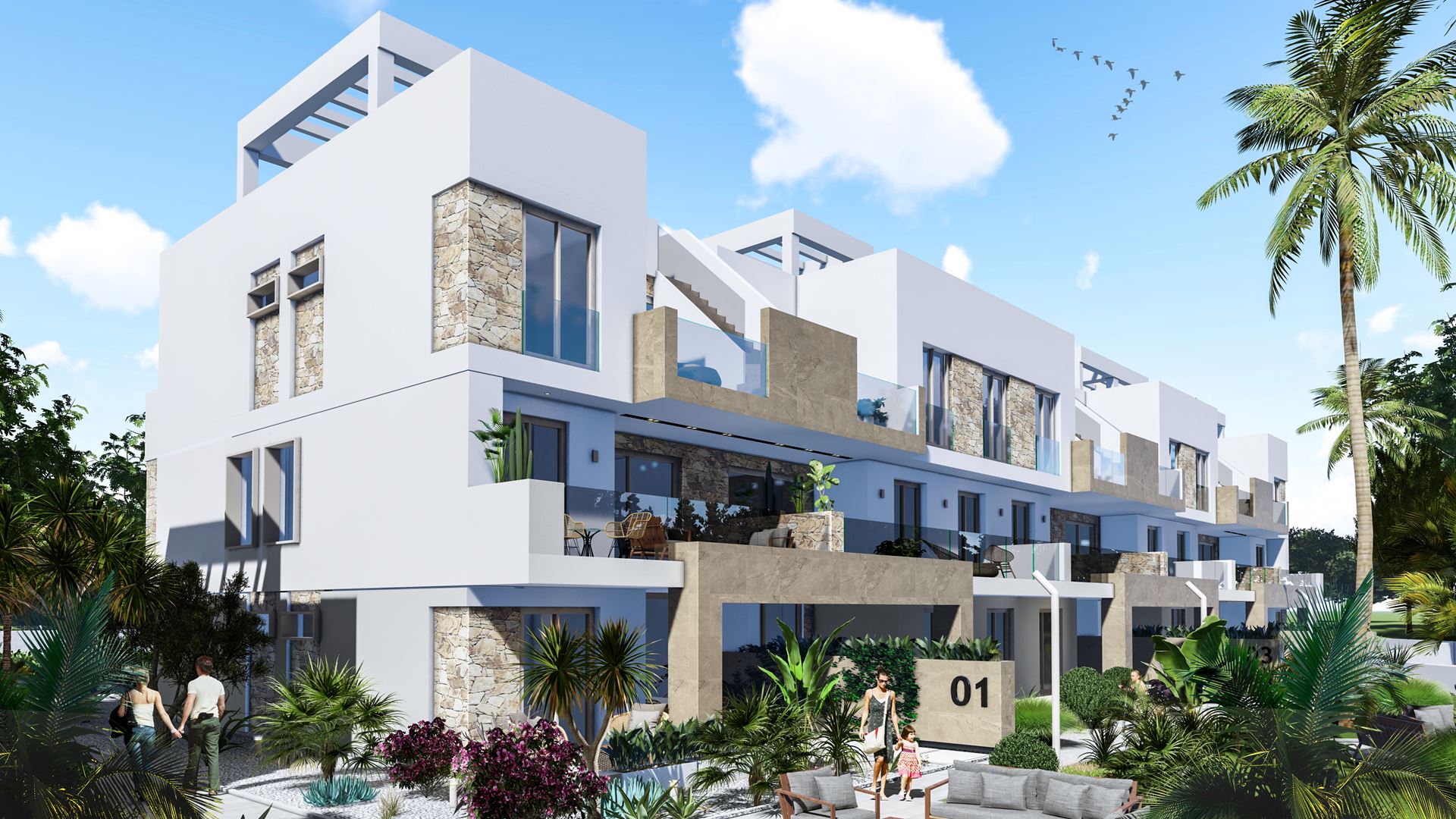 Neue Wohnungen in Raso, guardamader del Segura, Alicante