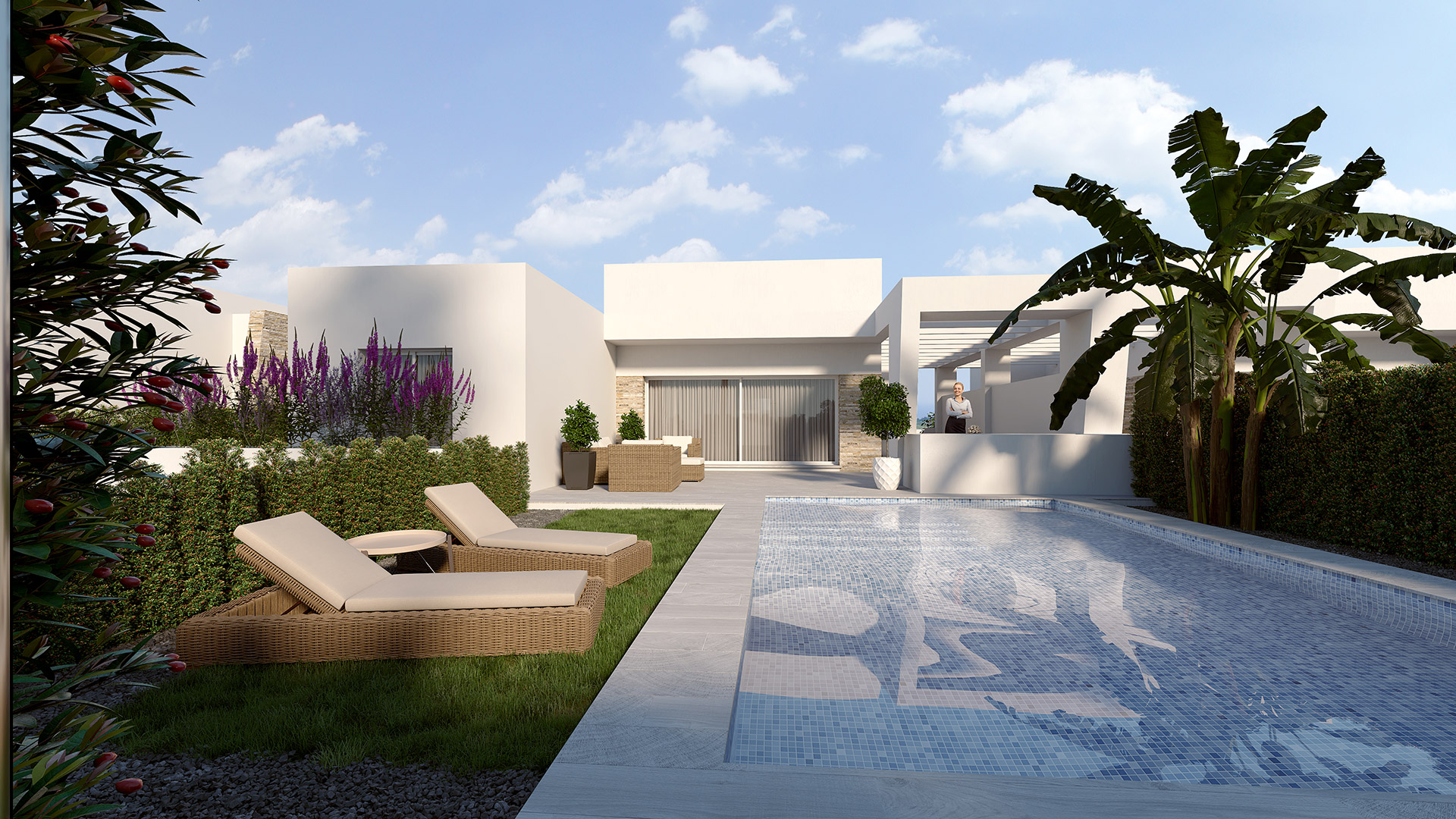 Villas à vendre à La Finca Resort, Algorfa, Alicante
