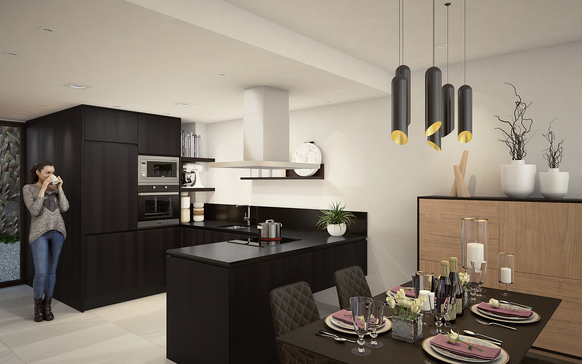 Таунхаусы на продажу в La Finca Resort, Альгорфа, Аликанте