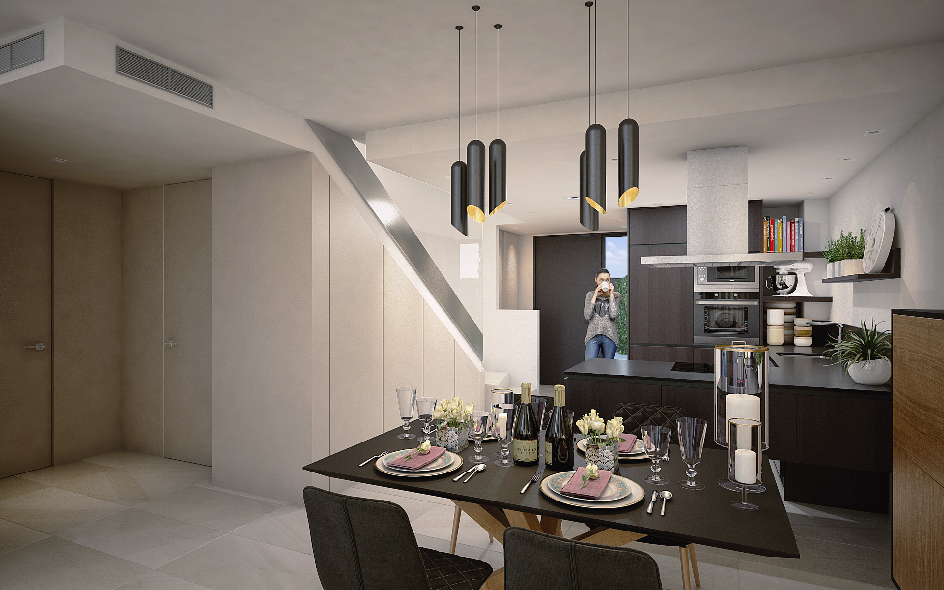 Таунхаусы на продажу в La Finca Resort, Альгорфа, Аликанте