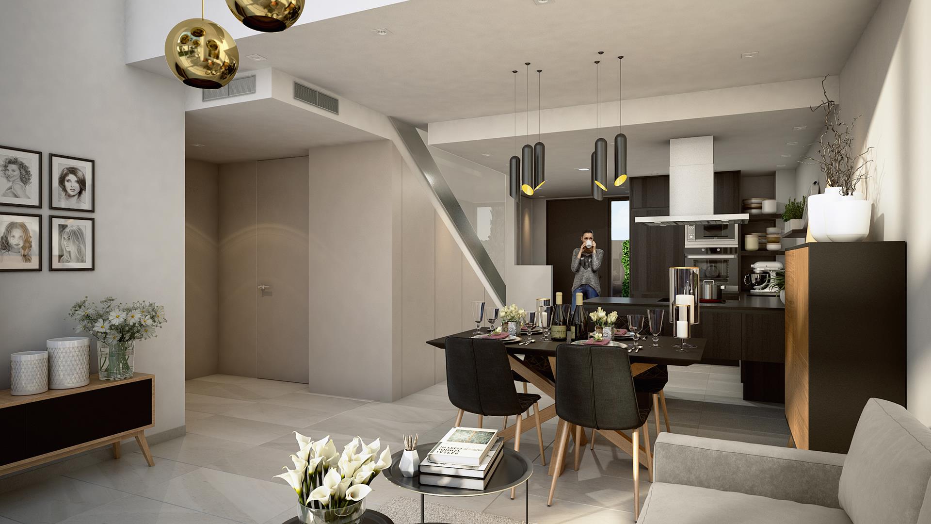 Таунхаусы на продажу в La Finca Resort, Альгорфа, Аликанте