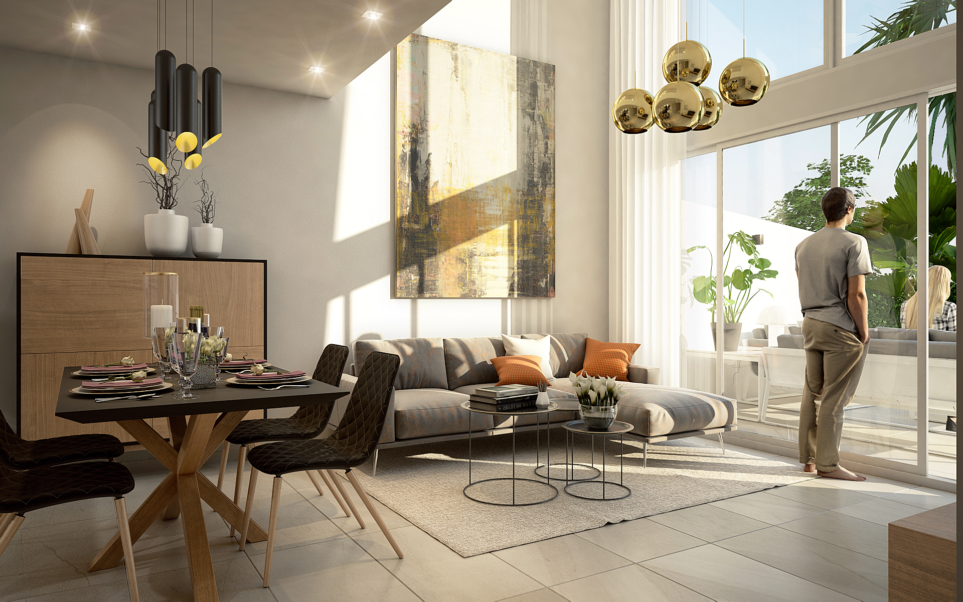 Таунхаусы на продажу в La Finca Resort, Альгорфа, Аликанте
