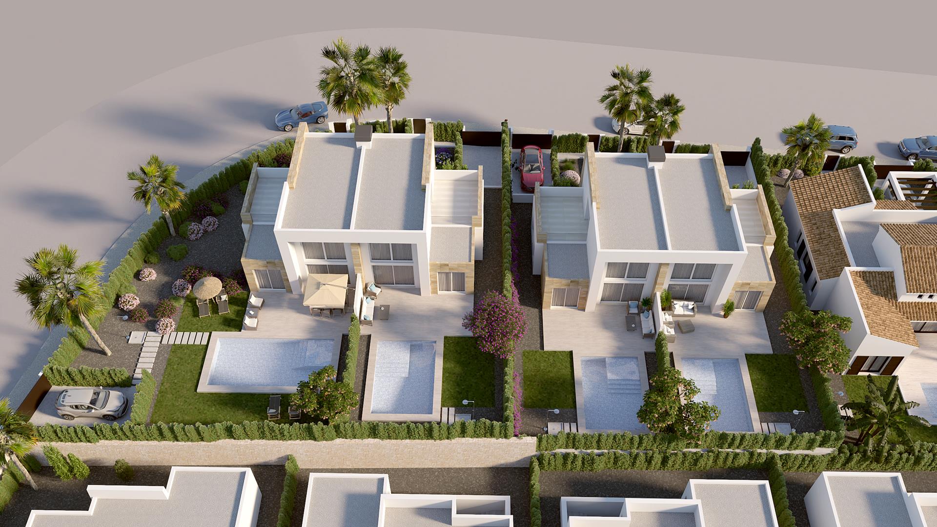Таунхаусы на продажу в La Finca Resort, Альгорфа, Аликанте