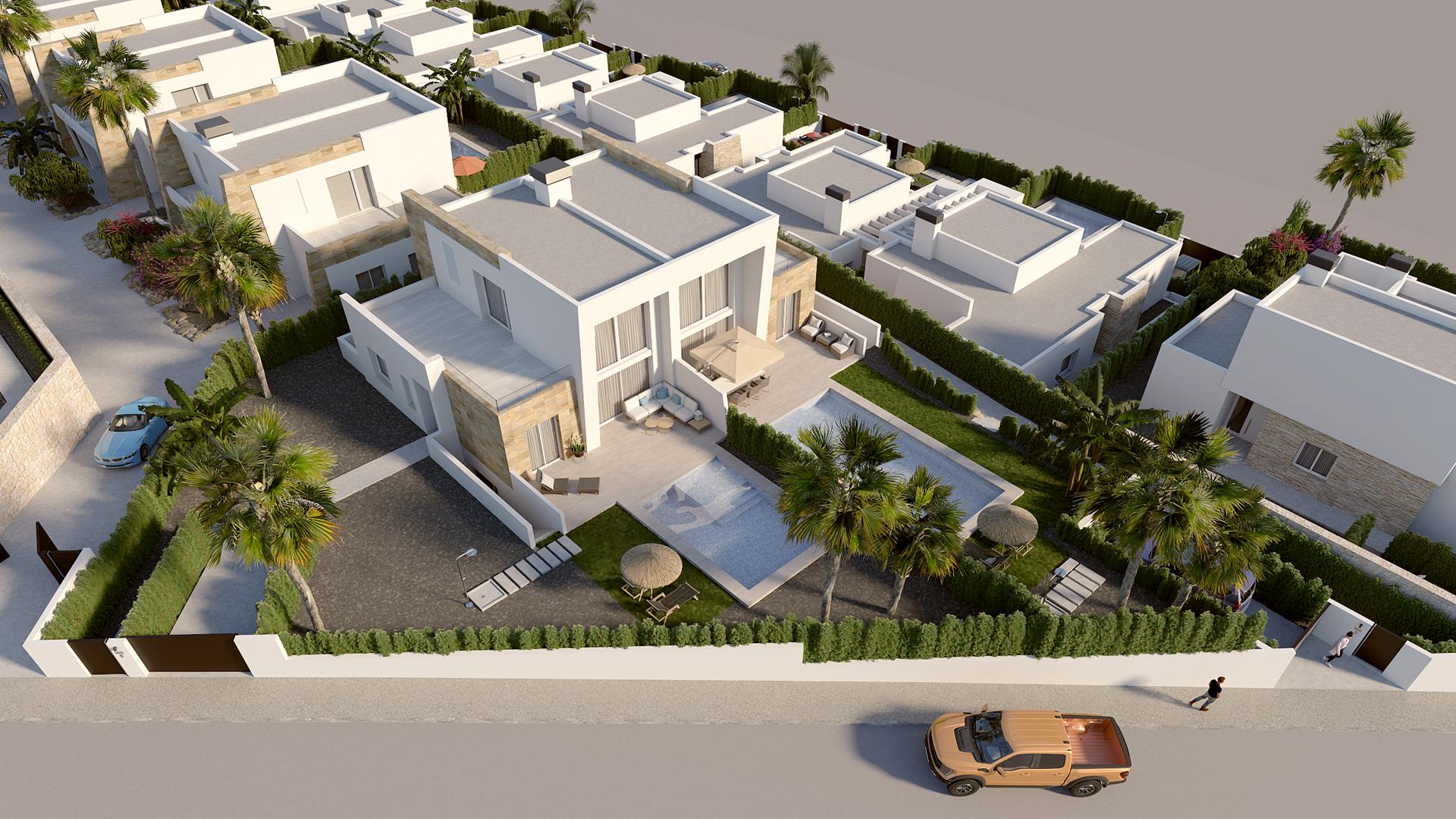 Таунхаусы на продажу в La Finca Resort, Альгорфа, Аликанте