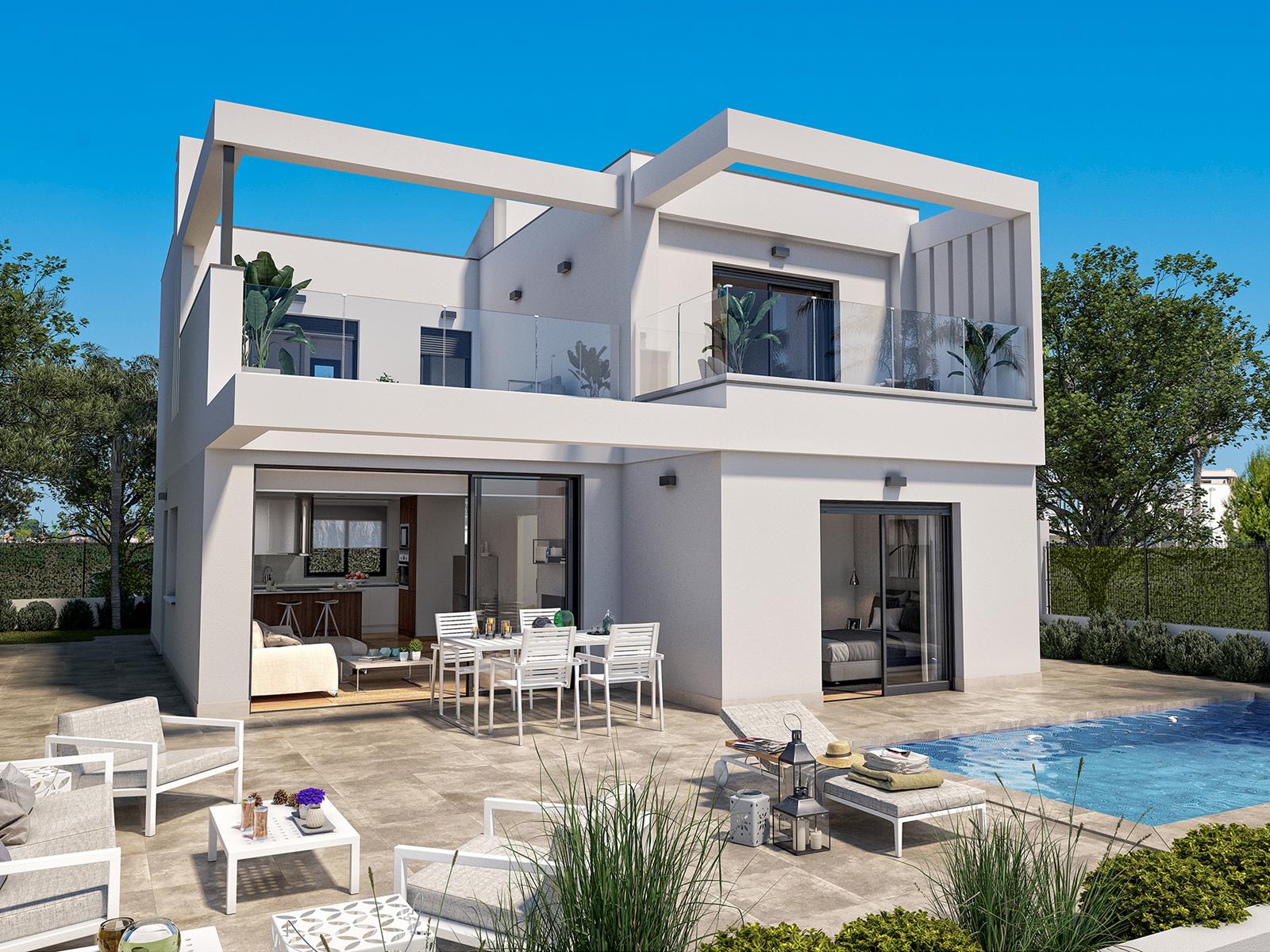 Luxury villa with private pool in San Javier, Murcia